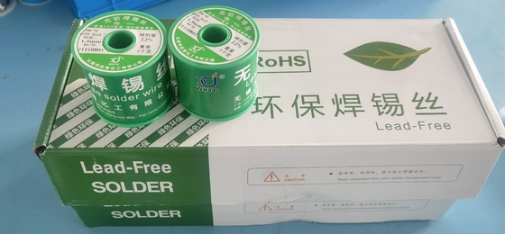 Sn99.3Cu0.7 1000g bleifreier silberner wasserlöslicher 0,3 Millimeter Lötdraht-ECO