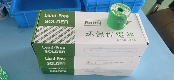 0.3Ag Rosin Lead Free Solder Wire Sn99Ag0.3Cu0.7 22 Degree